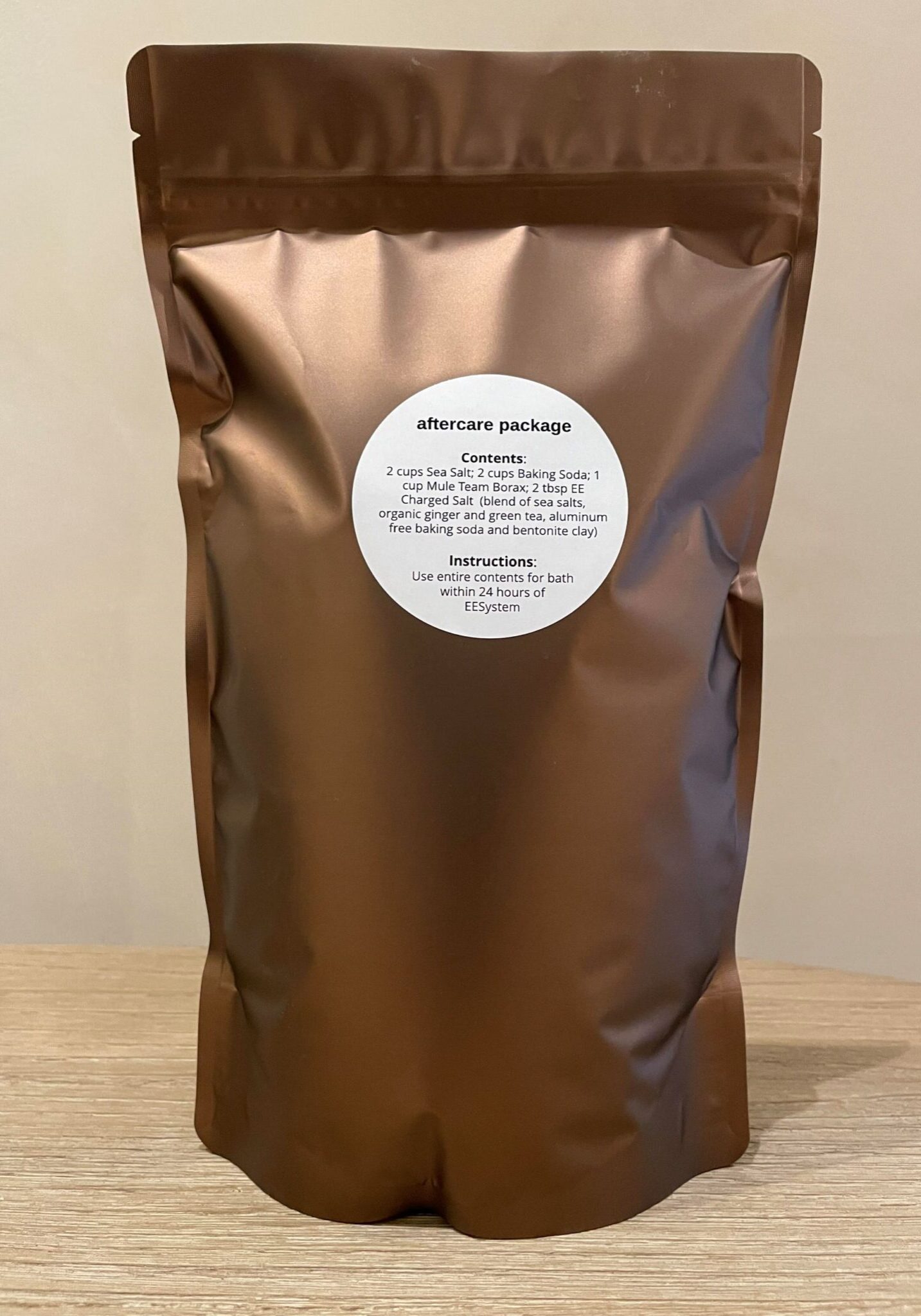 Aftercare Package reduced size Aftercare Package reduced size